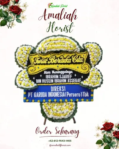 Papan Bunga Duka di Malalayang